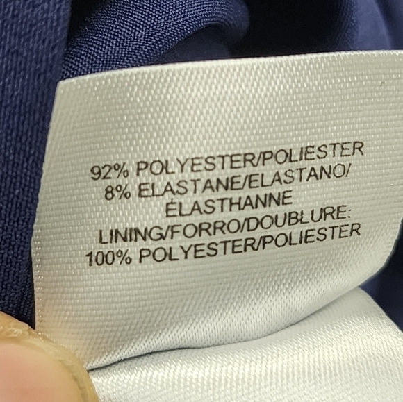 COPY - NWT Anne Klein Scuba Keyhole Bow front short sleeve Sheath Dress 10 - Picture 7 of 9